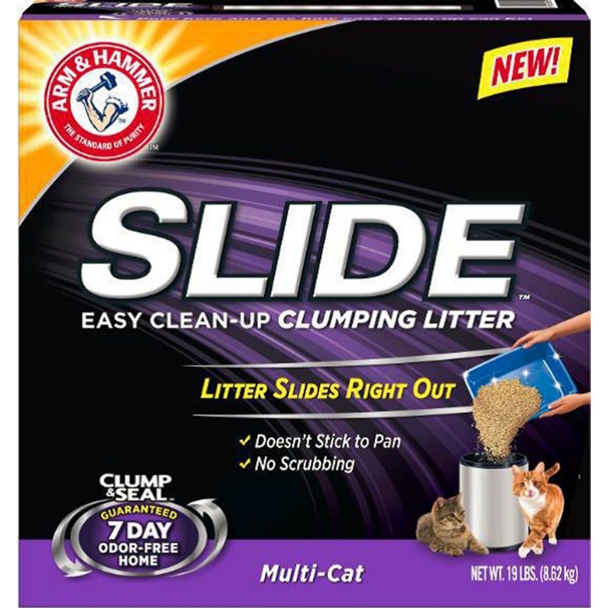 Arm Hammer Slide Mulitcat Clumping Cat Litter 28