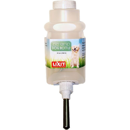 Lixit Flip Top No Drip Dog Water Bottle 16oz