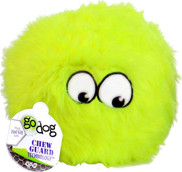 Go Dog Furballz With Chew Guard Small Lime
