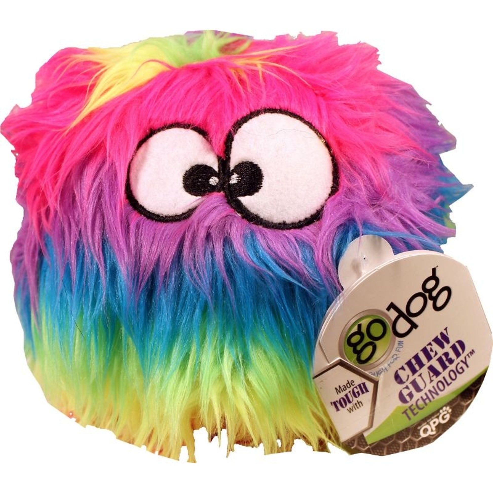 Go Dog Furballz With Chew Guard Small Lime