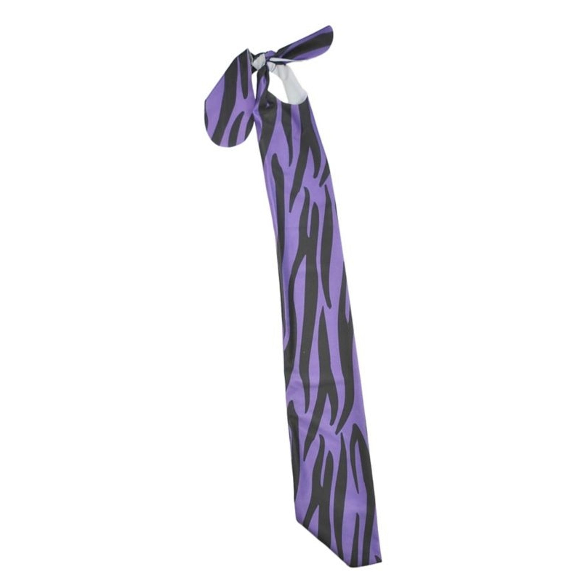 Gatsby Lycra Tail Bag Standard Purple Zebra