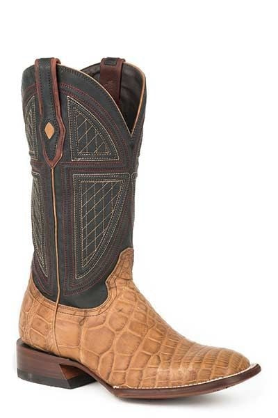 Flaxville Exotic Gator Cowboy Boot