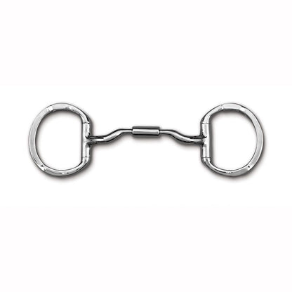 Myler Eggbutt with Hook Low Port Comfort Snaffle