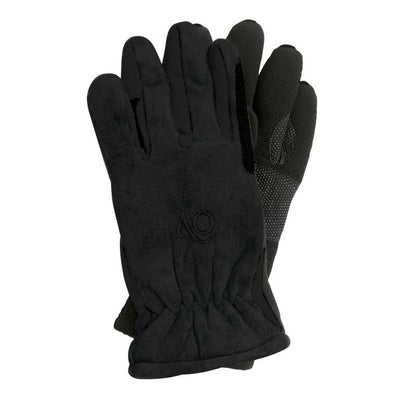 Ovation Ladies Polar Suede Fleece Gloves L Nvy/Blk