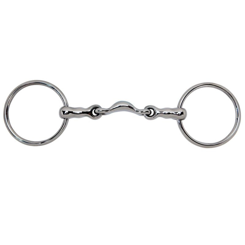 Toklat Loose Ring Quarter Moon Snaffle Bit 5