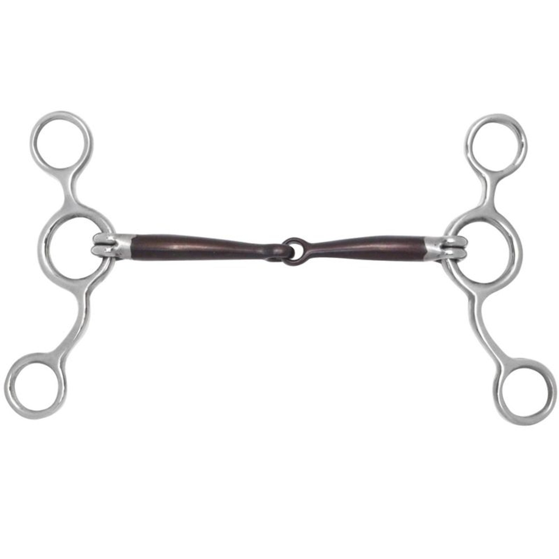 Toklat Sweet Iron Jr Cowhorse Snaffle Gag Bit 5 Br