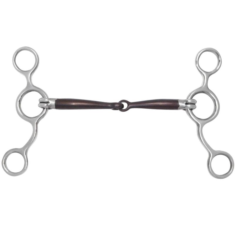 Toklat Sweet Iron Jr Cowhorse Snaffle Gag Bit 5 Br