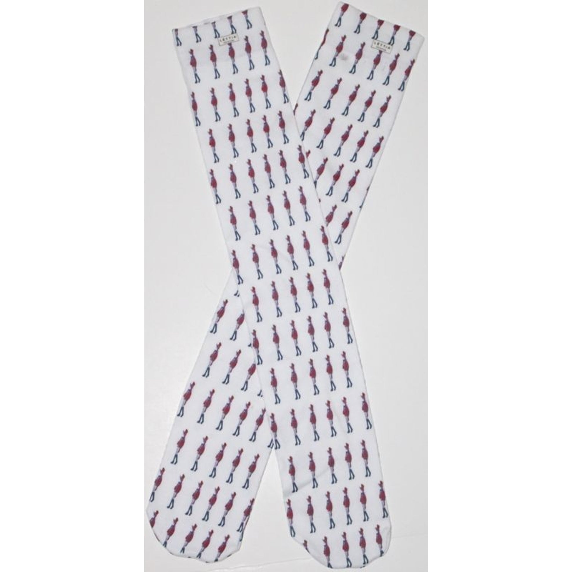Metalab White Braid Curb Strap 19.5 Brn