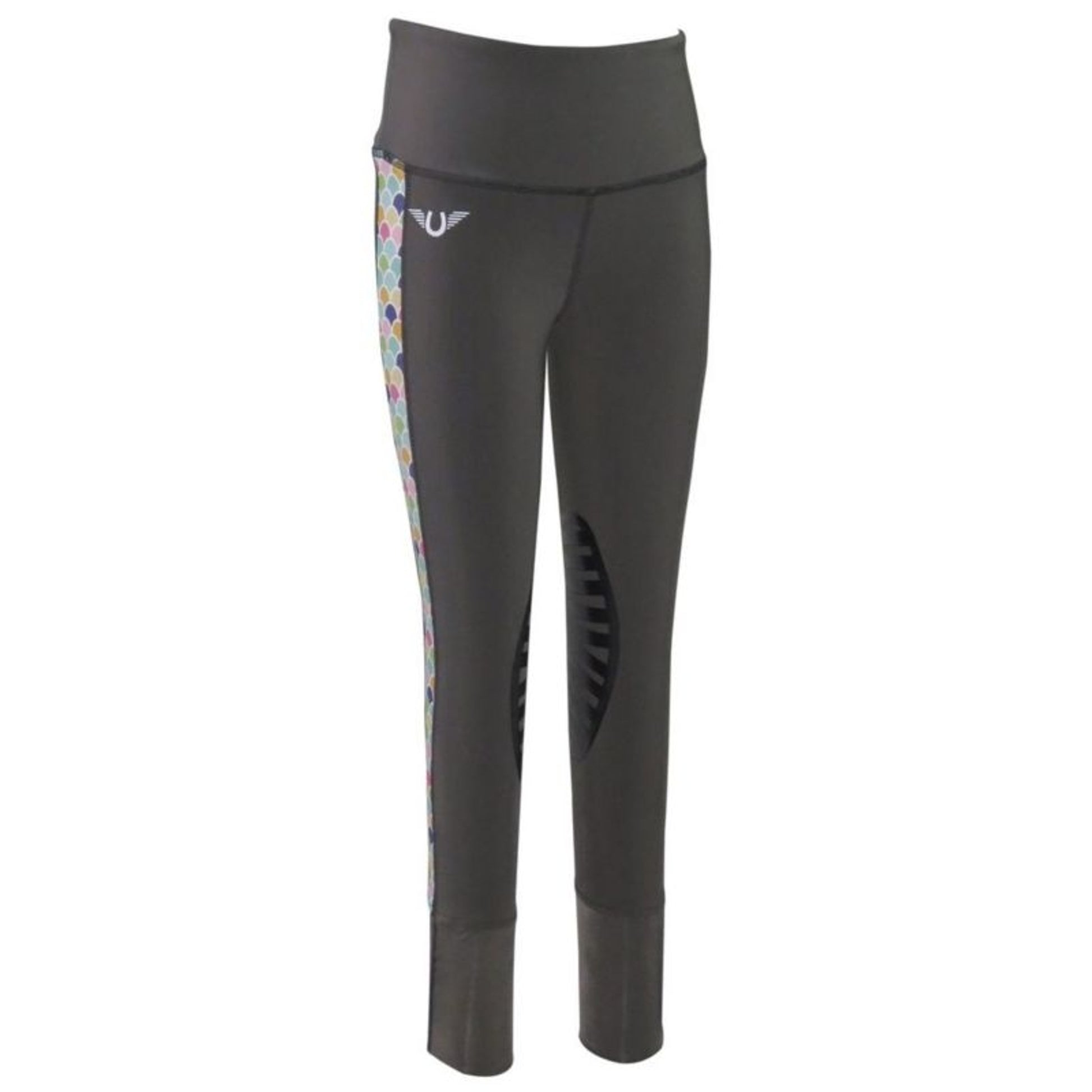 Tuffrider Kids Iris Equicool Tights Large Brn
