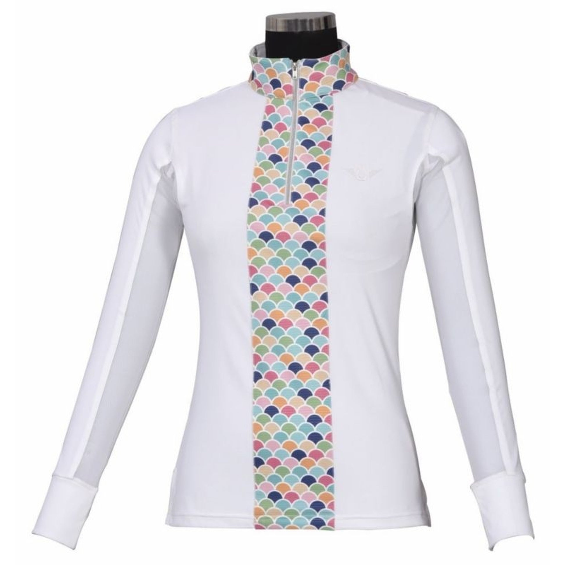 Tuffrider Ladies Iris Equicool Riding Shirt 1X Brn