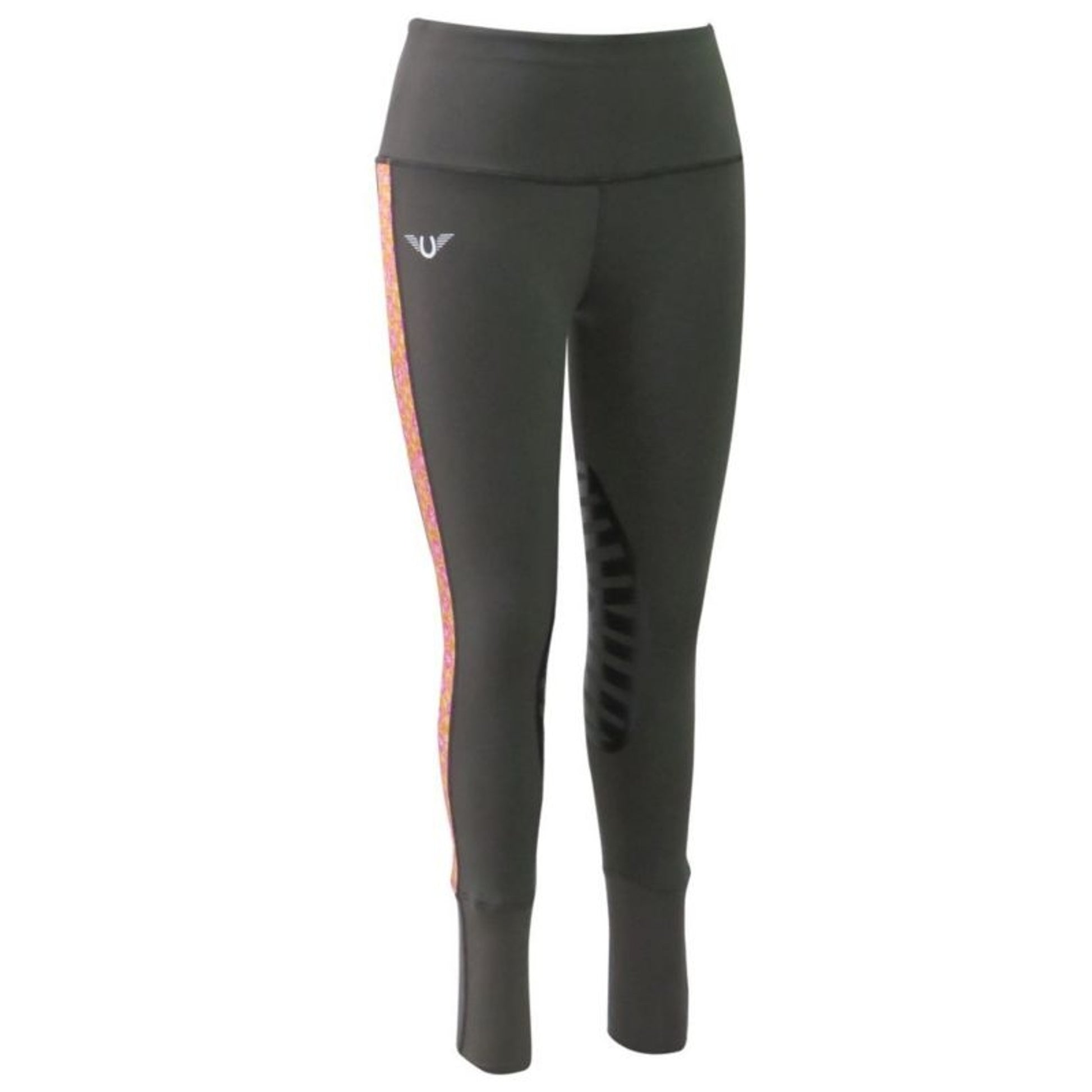 Tuffrider Ladies Athena Equicool Tight Lg Brn