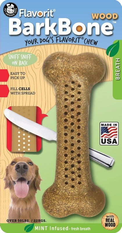 Barkbone Wood Flavored Bone LG Mint