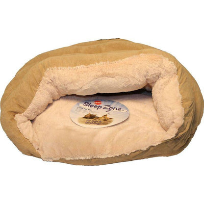 Sleep Zone Cuddle Cave 22 In Tan