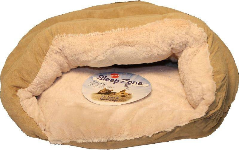 Sleep Zone Cuddle Cave 22 In Tan