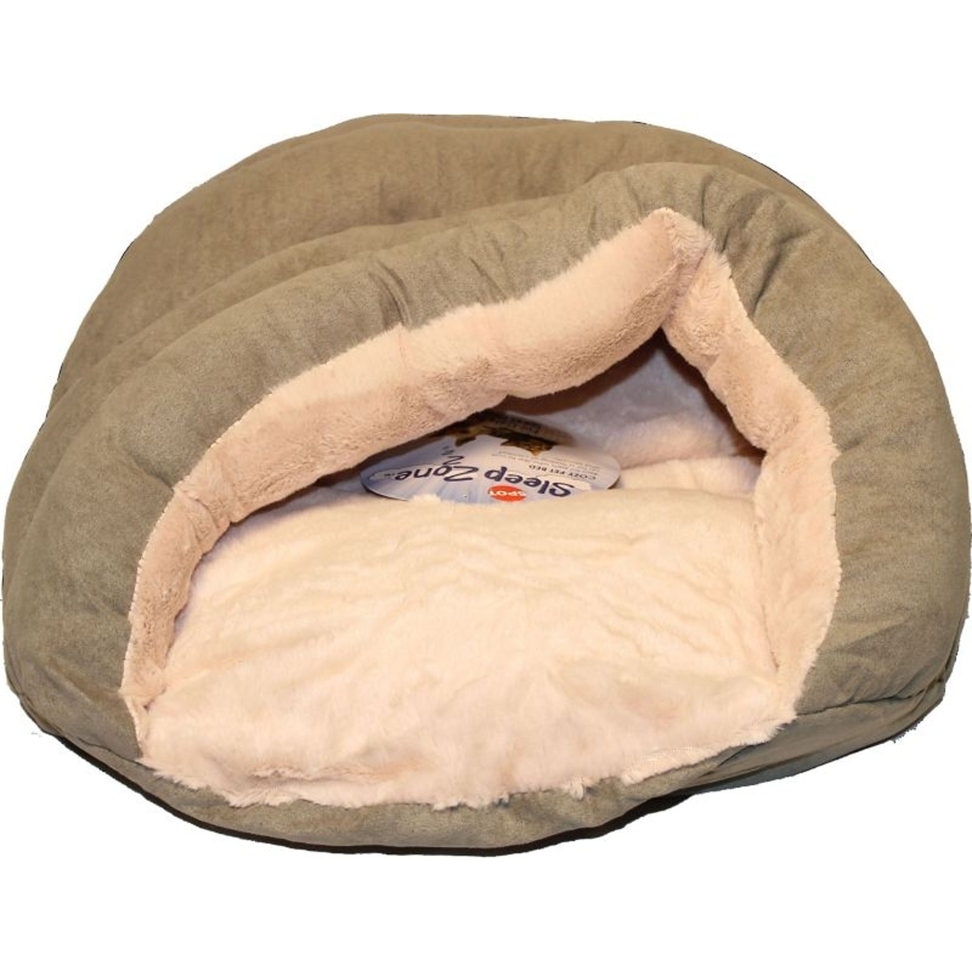 Sleep Zone Cuddle Cave 22 In Tan