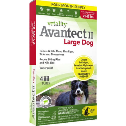 Vetality Avantect Ii For Dogs SM 4-10lb