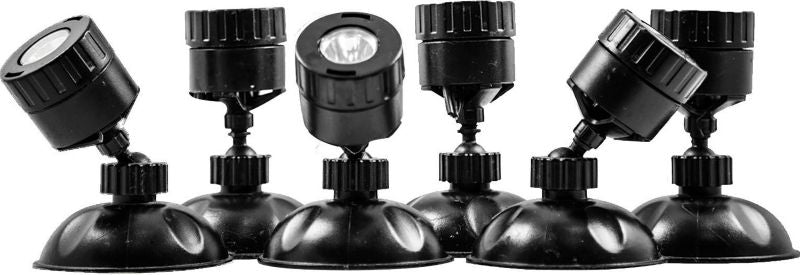 Oase Lunaled Mini Pond Lights Set 6 Piece Black