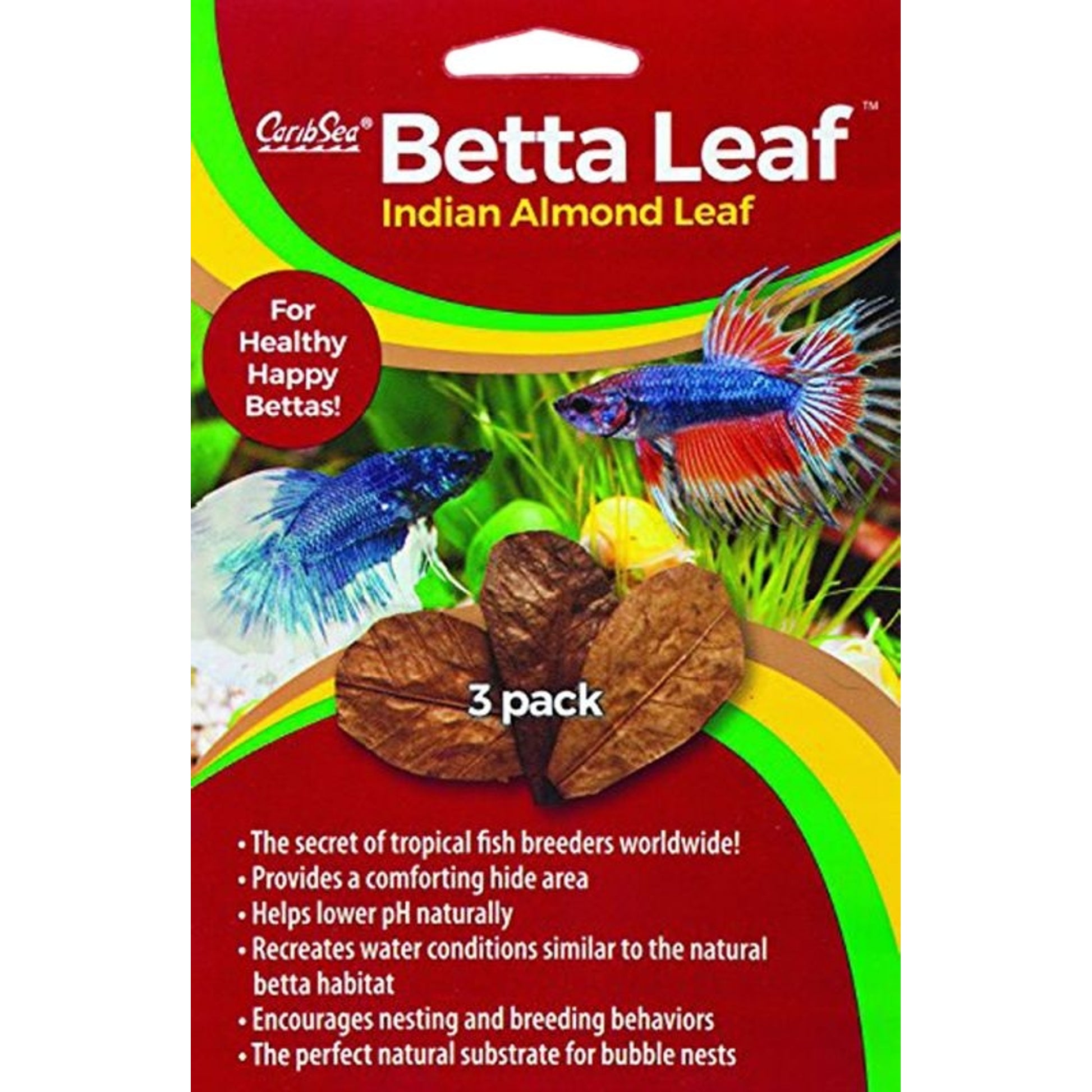Betta Leaf Indian Almond Leaf 3Pk Natural