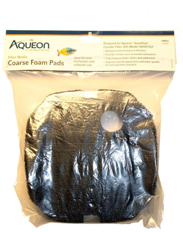 Quietflow Coarse Foam Pad Medium/Large Black