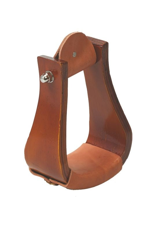 Weaver Sloped Wooden Roper Stirrups - Thumbnail 3