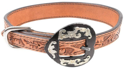 Cashel Dog Collar - Floral Rose LG 21 Floral Rose