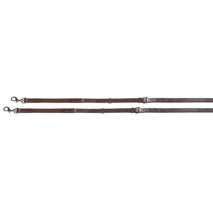 Shires Avignon Leather/ Elastic Side Reins