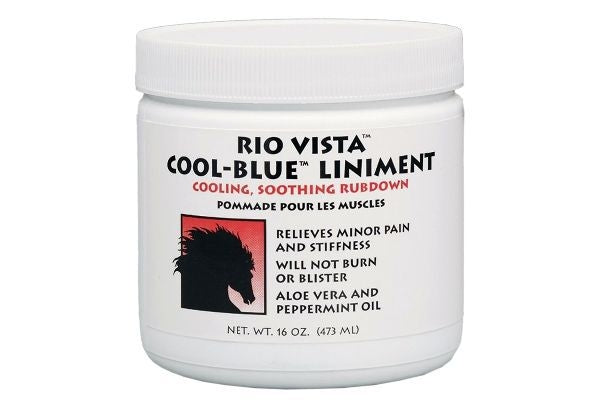 Rio Vista Horse Coolblue Linimnet 16Oz