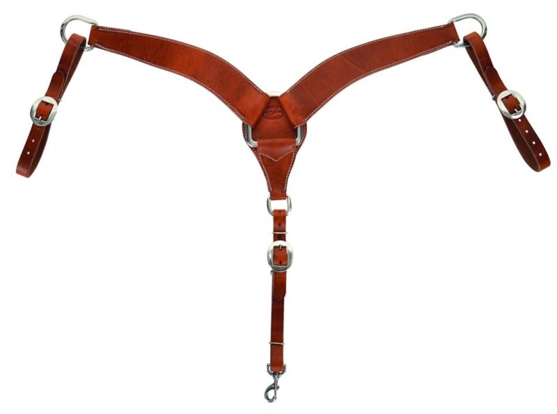 Reinsman Heavy Hermann Oak Breast Collar Brn