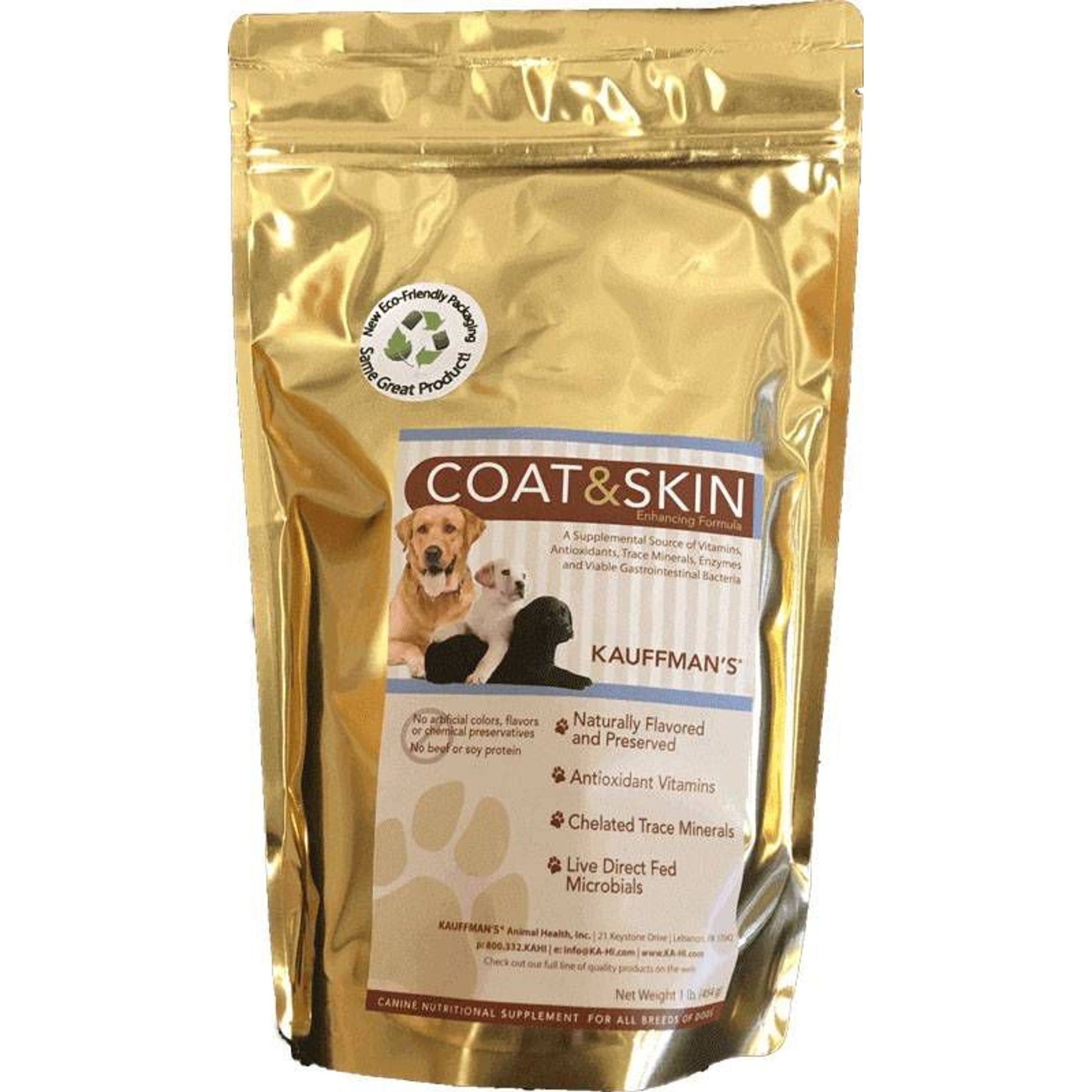 Kauffmans Canine Coat and Skin Formula 1 lb
