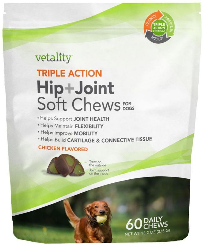 Triple Action Hip Plus Joint Soft Chews 60 PC