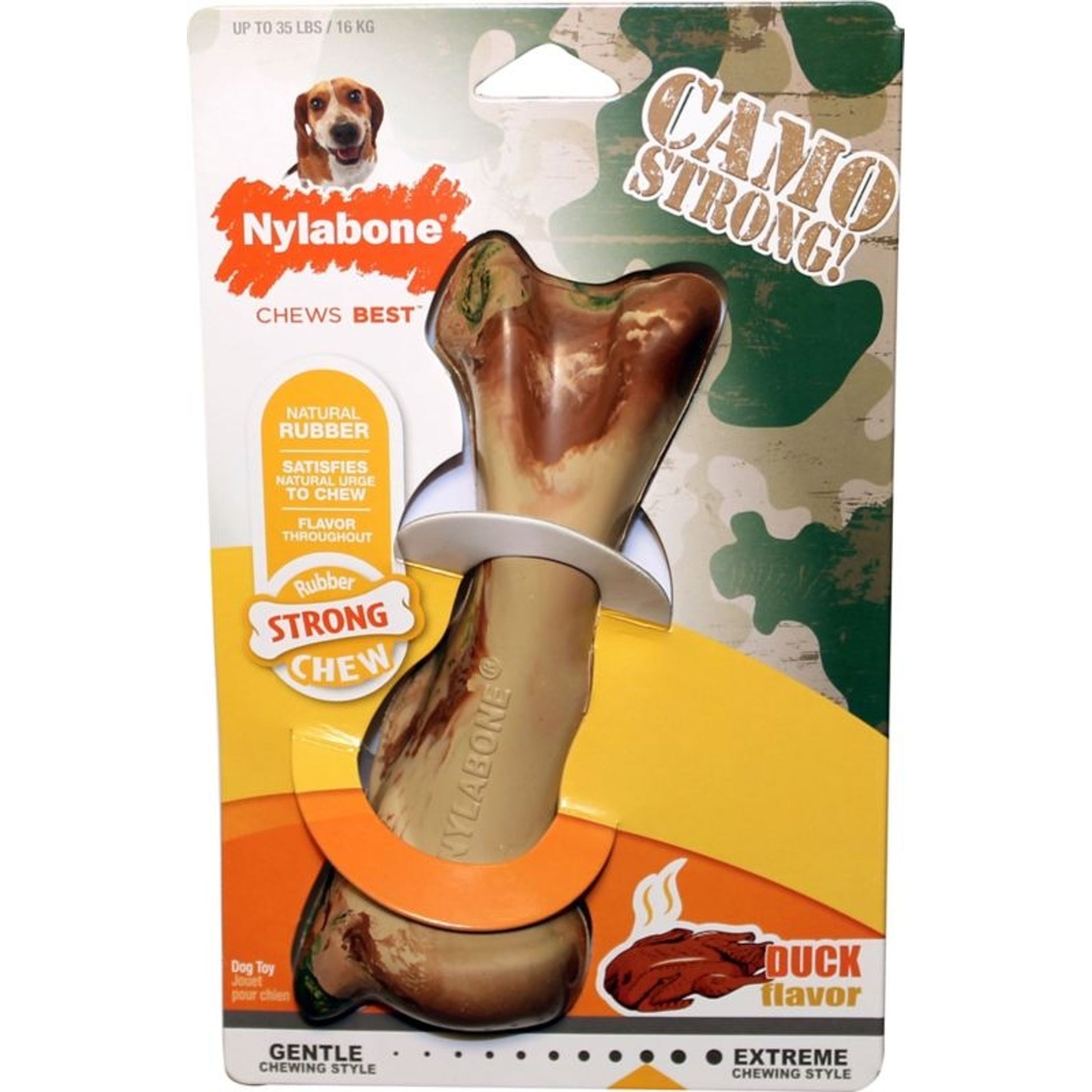 Strong Chew Camo Bone Regular Duck
