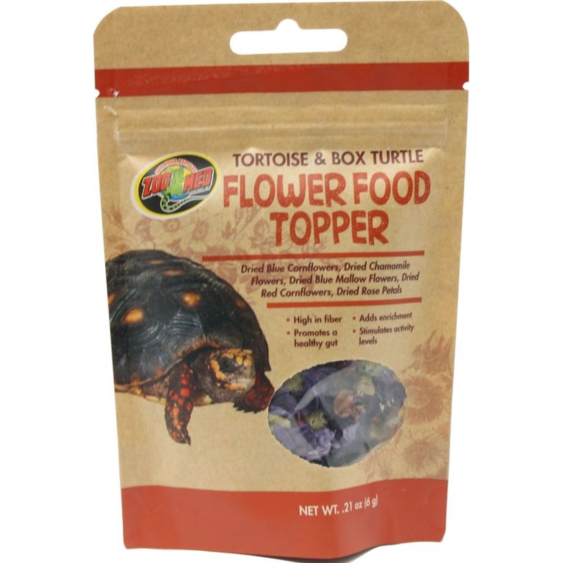 Tortoise And Box Turtle Flower Food Topper .21oz
