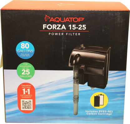 Forza Power Filter 15 gal Black