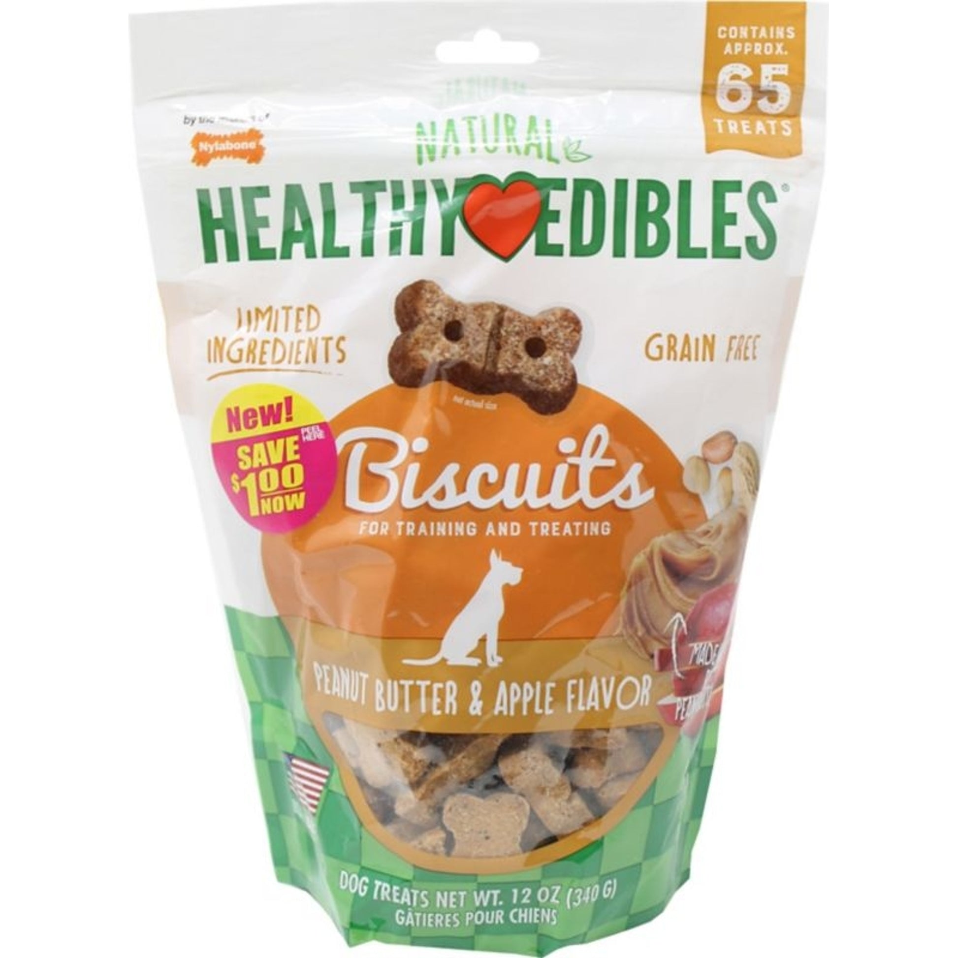 Healthy Edibles Grain Free Biscuits 12oz