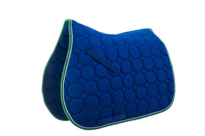 Roma Circle Quilt Pads PONY Sky/White/Charcoal