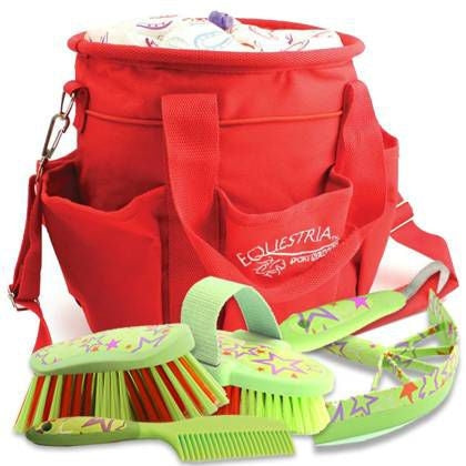 Equestria Dlx Sport LuckyStar Grooming Kit Tote 6p