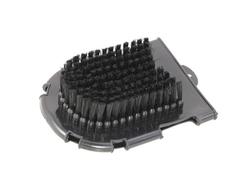 Grooming Mitt And Brush Combo Horseshoe Shaped Bla