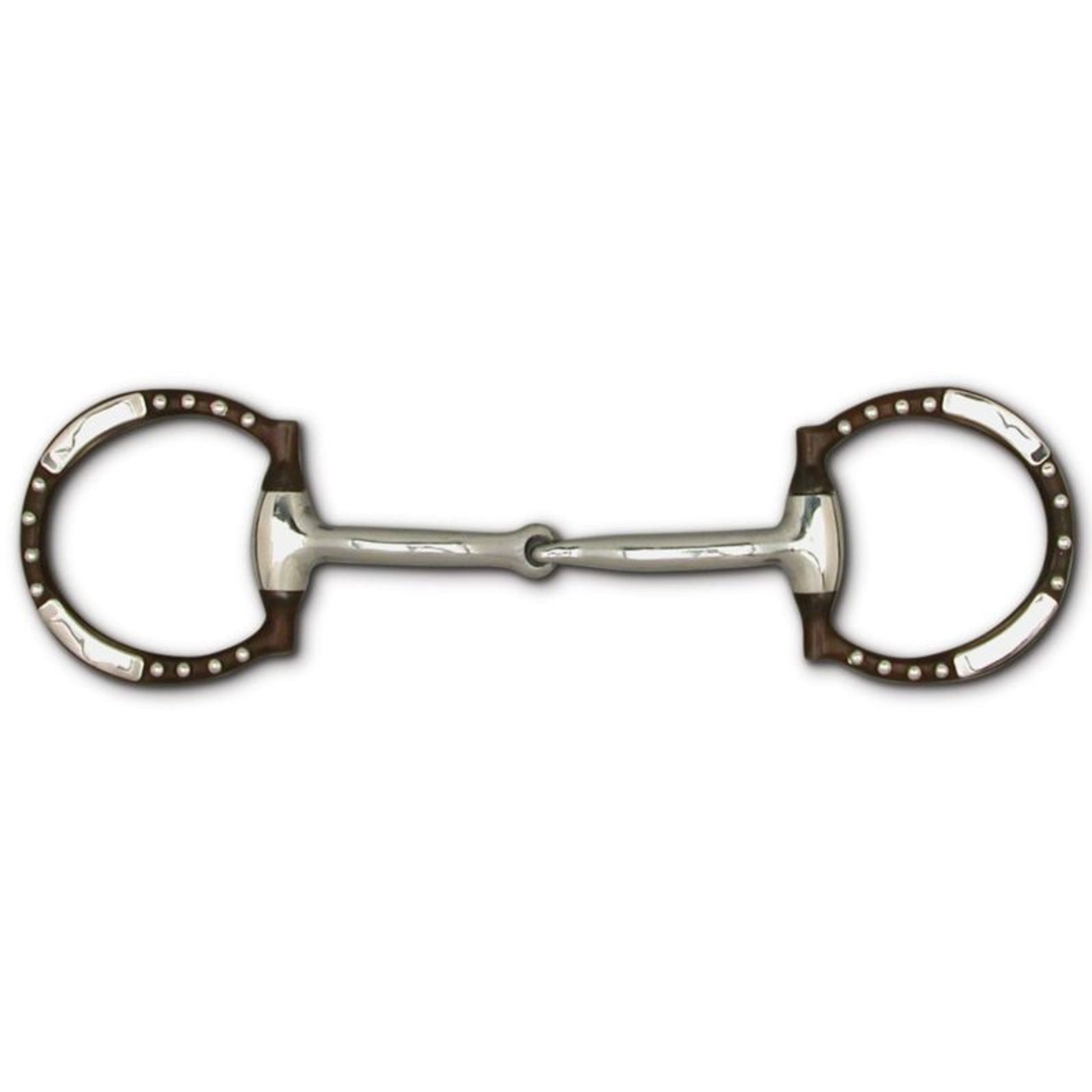 Toklat Dee Ring Snaffle Bit 5 Brn