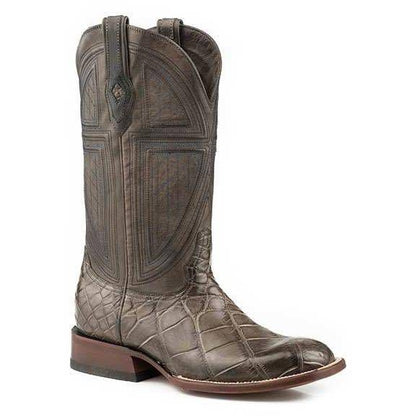 Stetson Mens Grator Alligator Boots