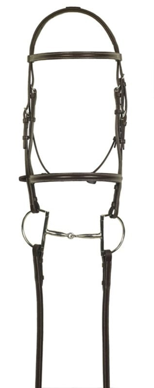 Aramas Plain Raised Bridle with Lace Reins Cob Cho