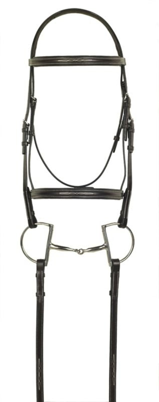 Aramas Fancy Square Raised Padded Bridle with Fanc