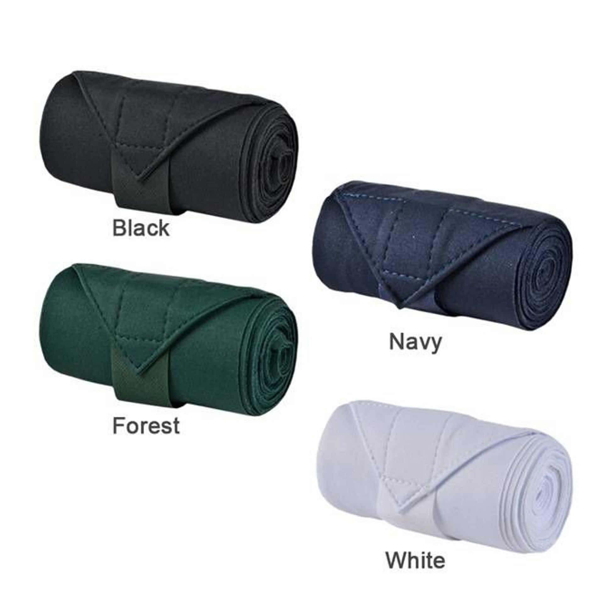 Jacks Standing Wraps - Set of 4 5.5" x14' Black