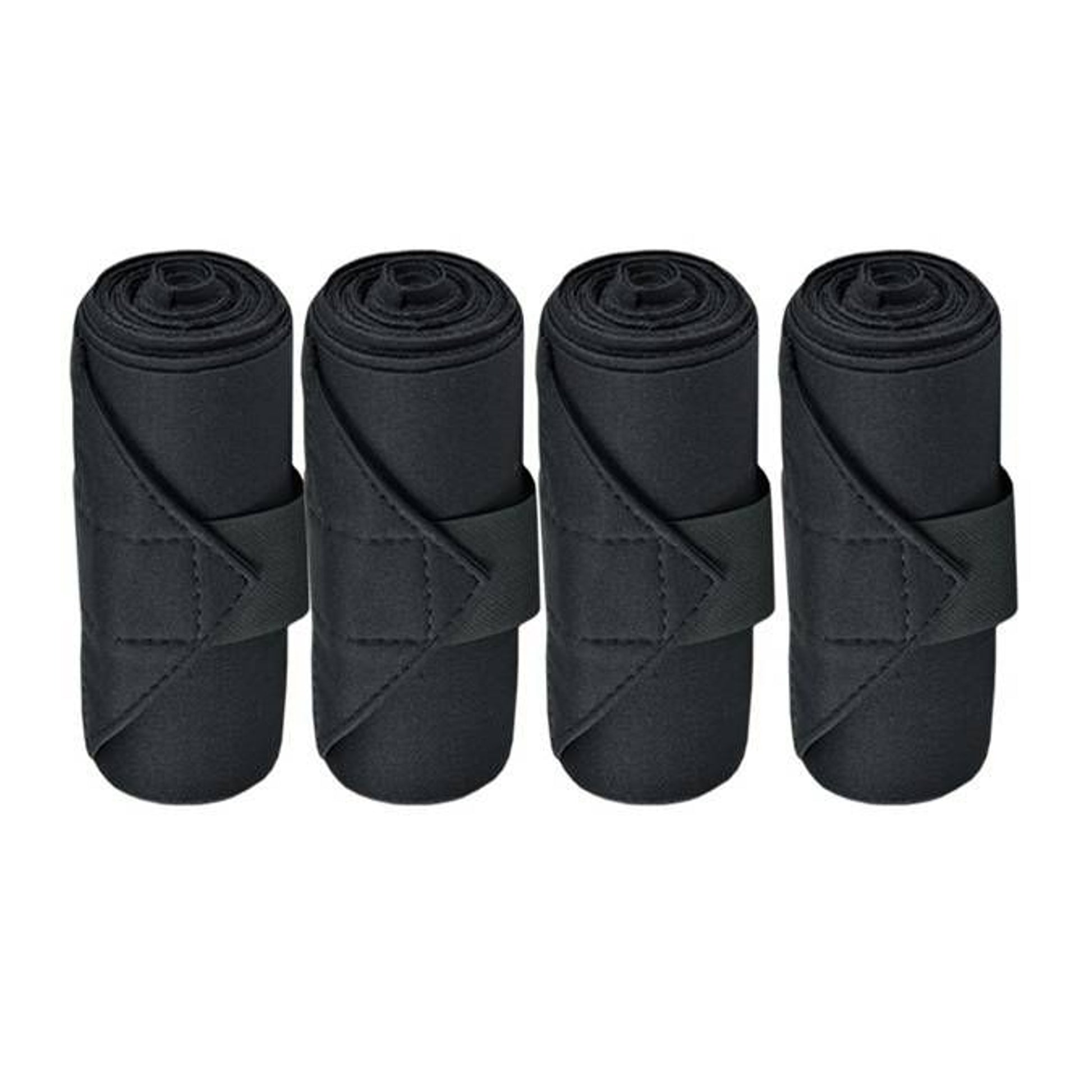Jacks Standing Wraps - Set of 4 5.5" x 16' Black