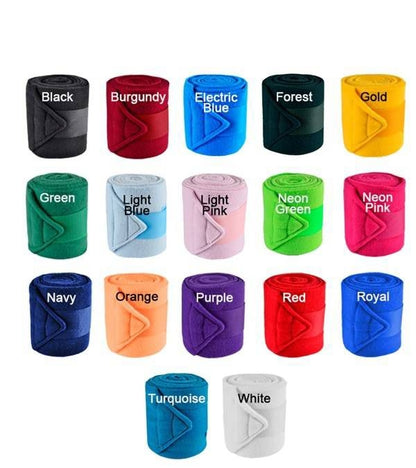 Jacks Pony Polo Bandages 3 1/2" x 5' Black