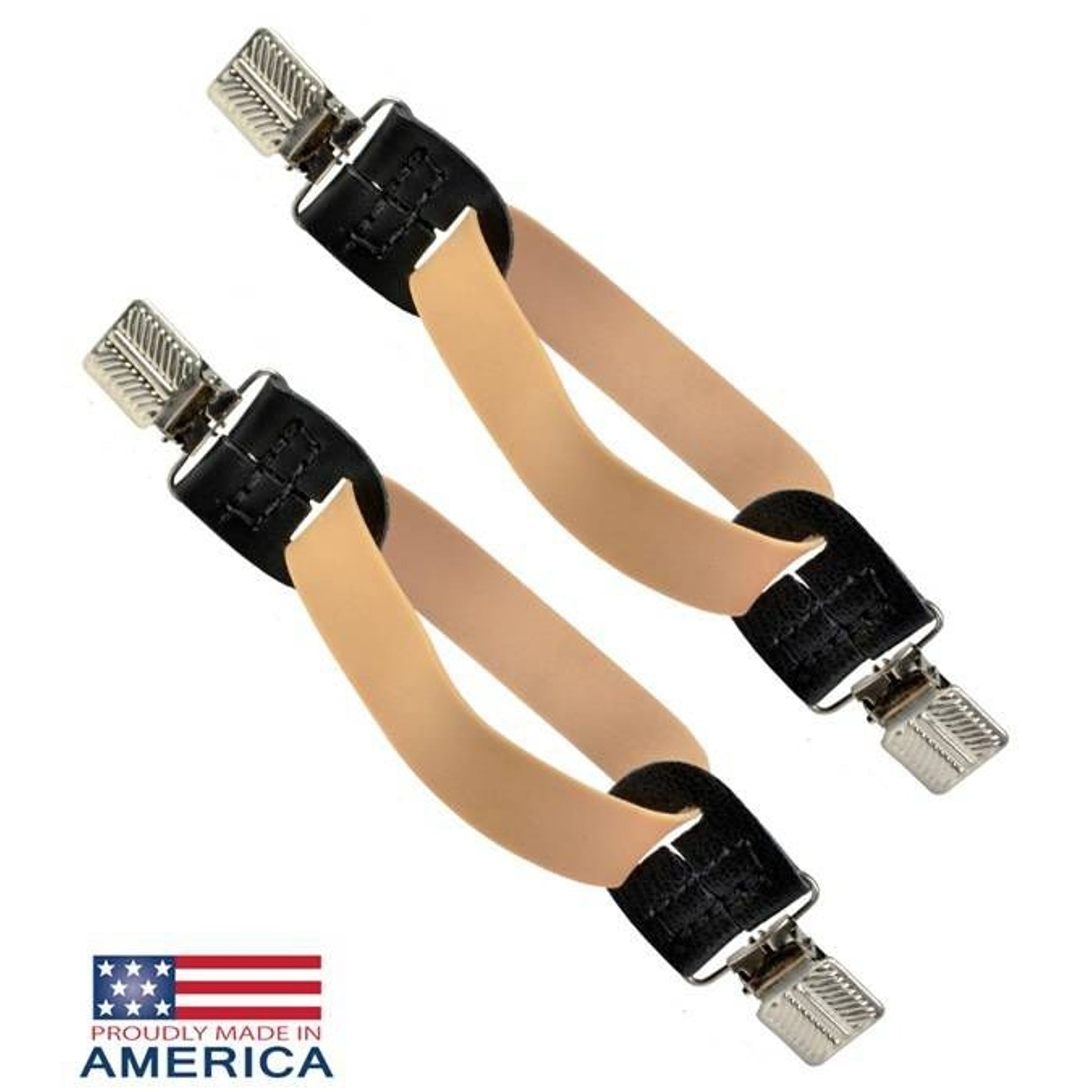 Feather-Weight Rubber Pant Clips - Sold in Pairs 5