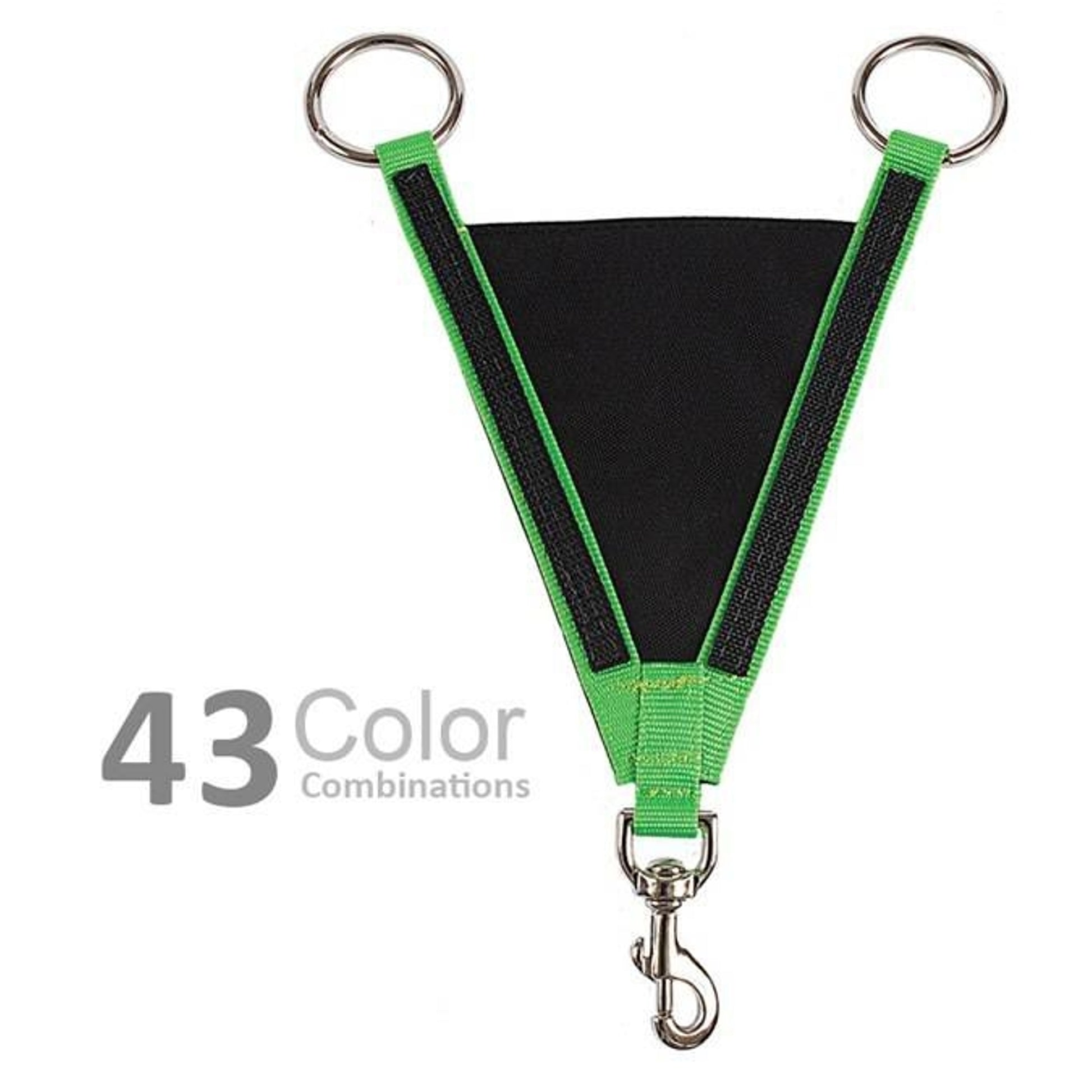 Jacks Two Tone Bib Fork Black/Turquoise