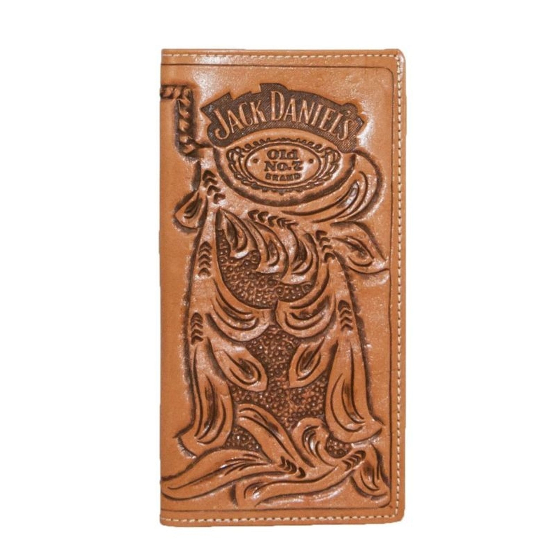 Jack Daniel's Hand-Tooled Leather Wallet