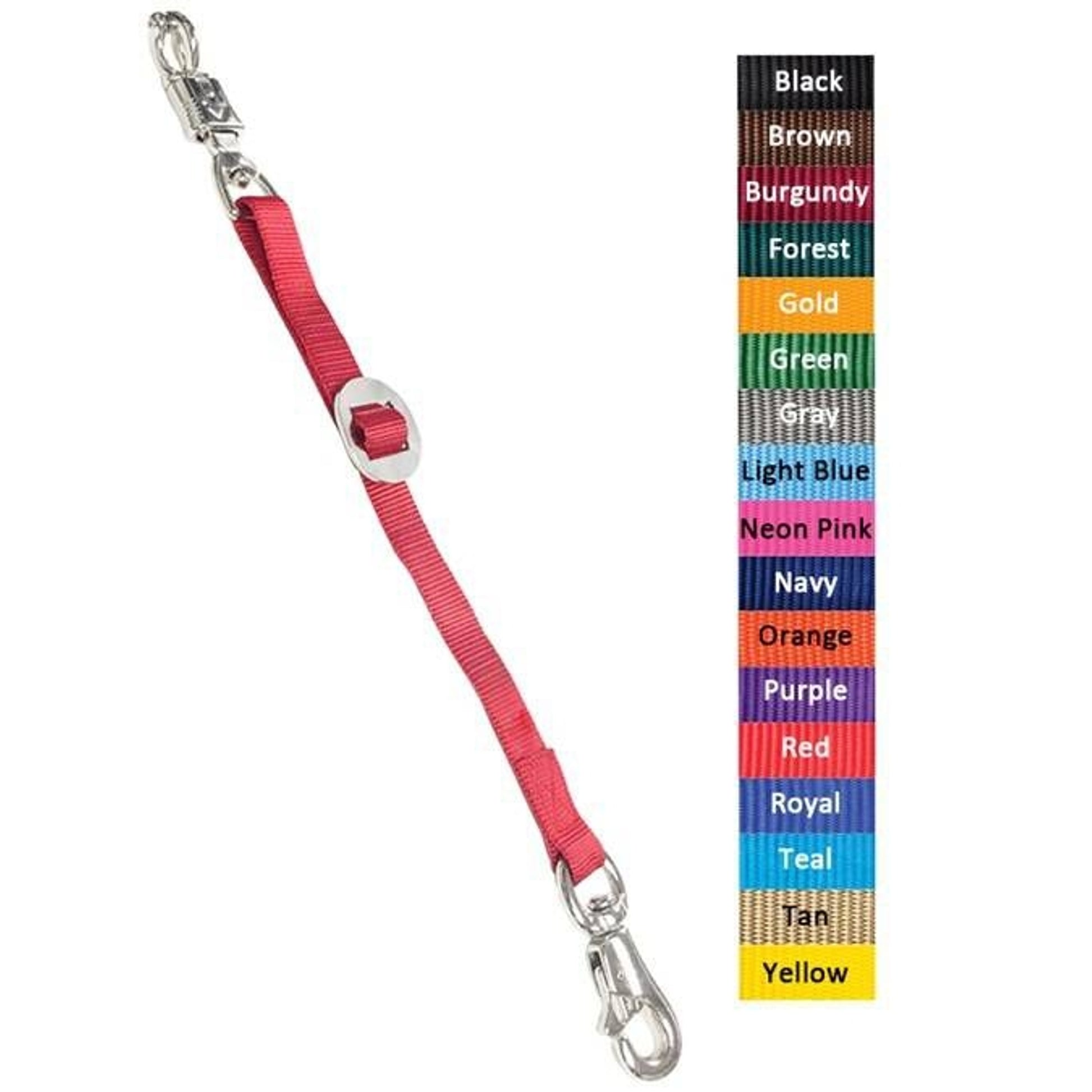 Jacks Trailer Tie Adjusts to 25" Long Black