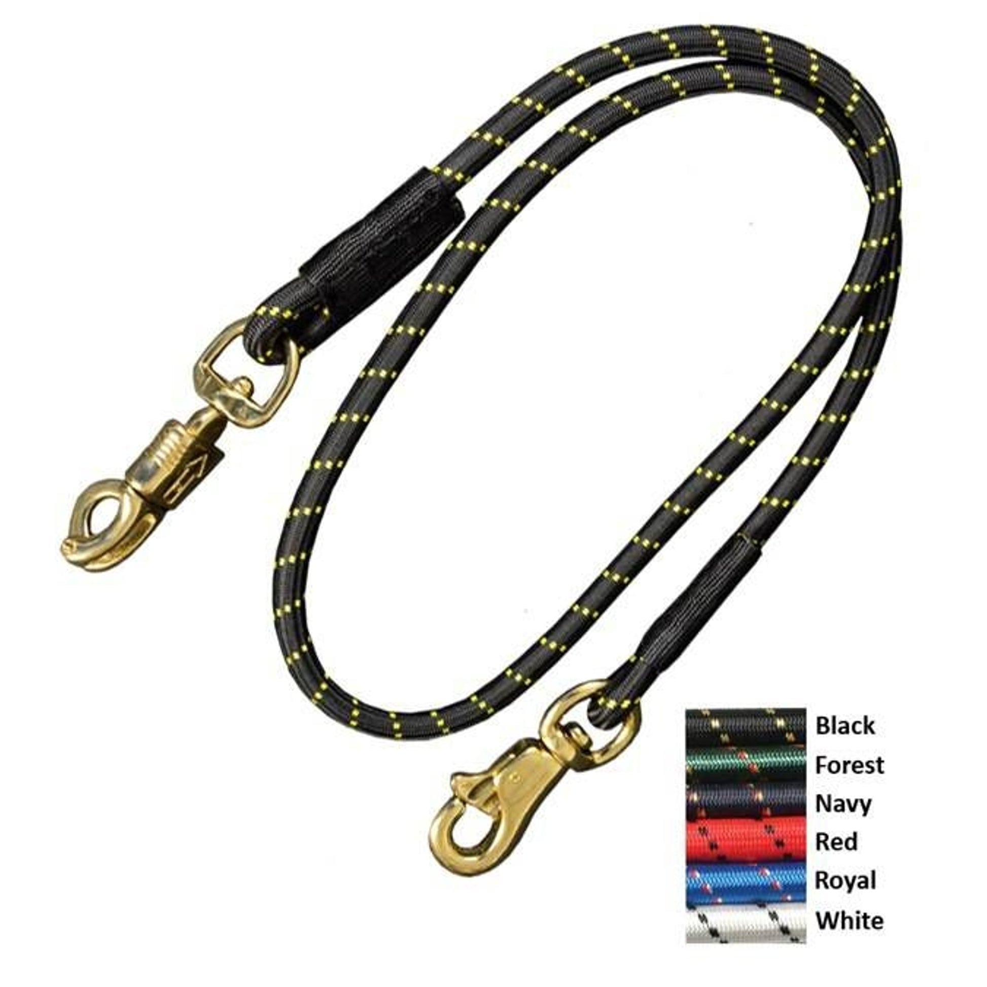 Jacks Bungee Cross Tie 9/16" x 5' Black