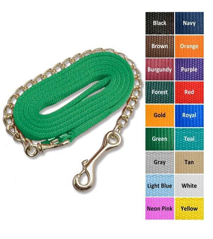 Jacks Lead Shank with 24" Solid Brass Chain 1" x 6